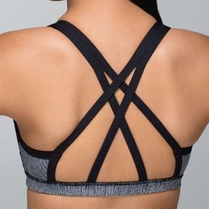LULULEMON | Water Bound Bra - black burlap
